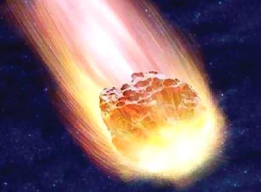 Результат изображения для падения метеорита фото
