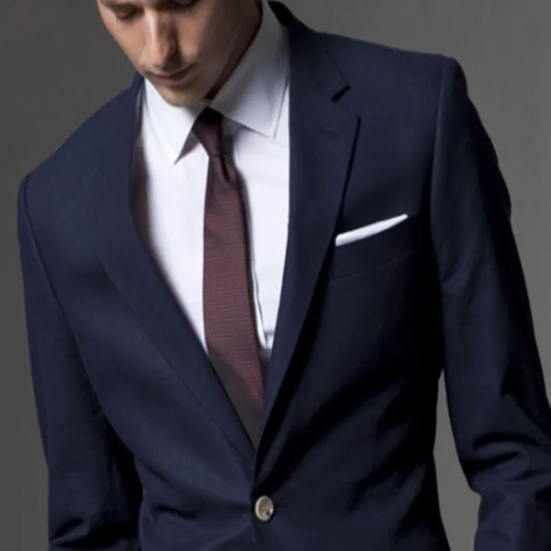 Черный галстук синий костюм: выбираем рубашку, галстук и туфли