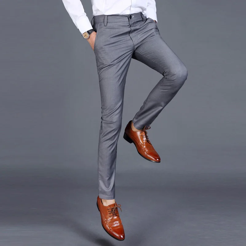 Мужские брюки классические узкие: Мужские зауженные брюки — купить в интернет-магазине Ламода