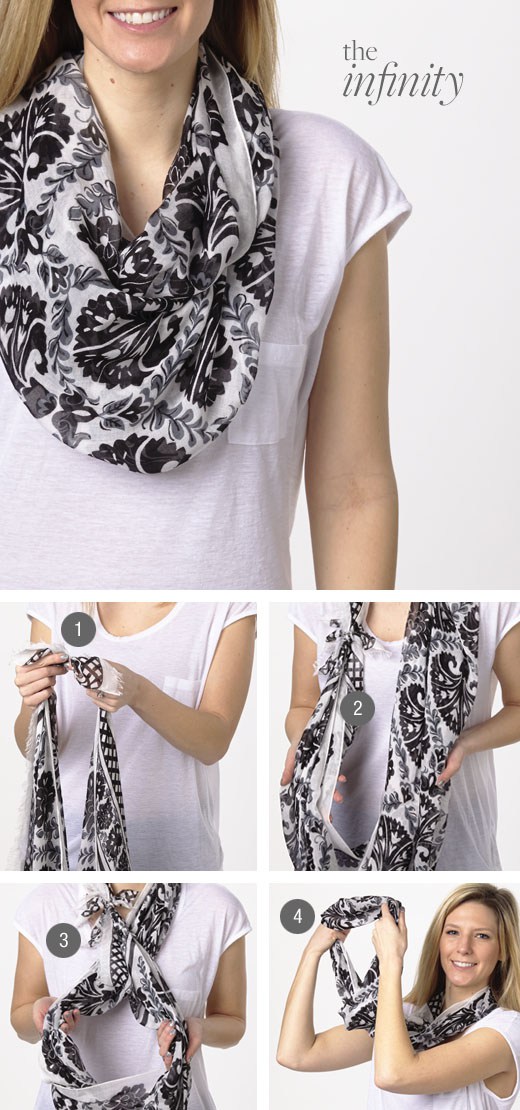 Regular scarf to infinity scarf