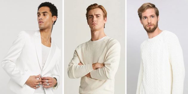 Мужская мода — 2020: образы «Весь в белом»