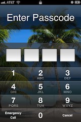 reset iphone passcode