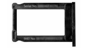 find imei form iphone sim tray