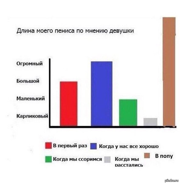 Диаграмма размера члена