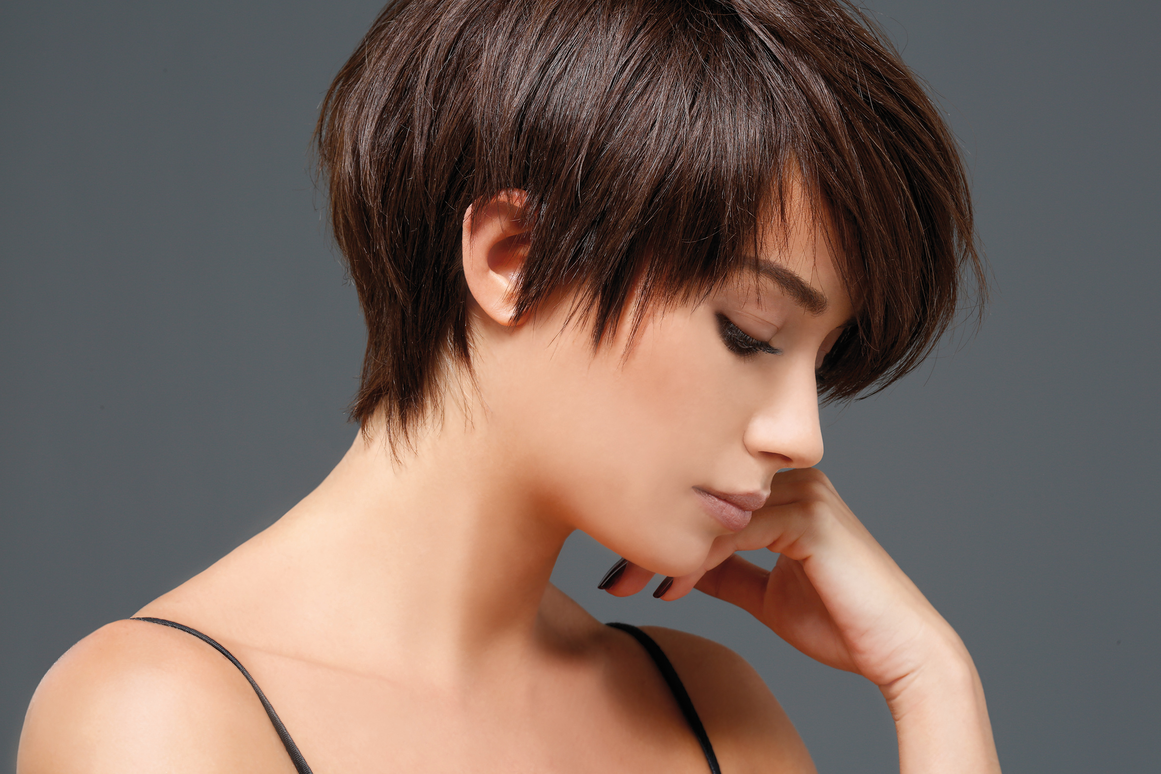 Короткая стрижка модельная: Модельные стрижки для всех типов волос (64 фото)