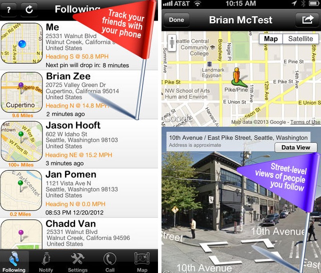 iphone tracking app-iTrack