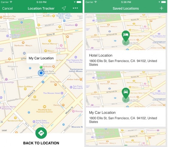 iphone tracking app-Simple Location Tracker