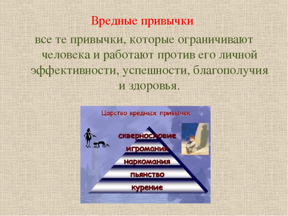 Вредные привычки какие существуют: Вредные привычки и пороки. Жизнь с ними и без них.