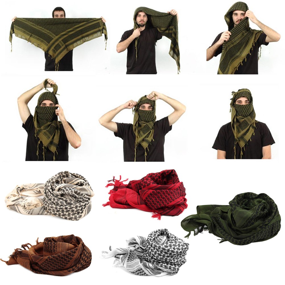 Как правильно одевать шарф на голову