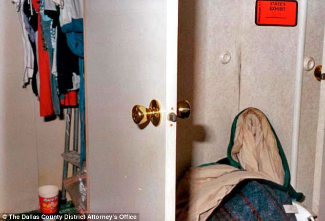 Desperation: The doorknob had scratches on it where Lauren had tried to get out after being locked inside. From behind the closed door she could hear her five other siblings playing and eating