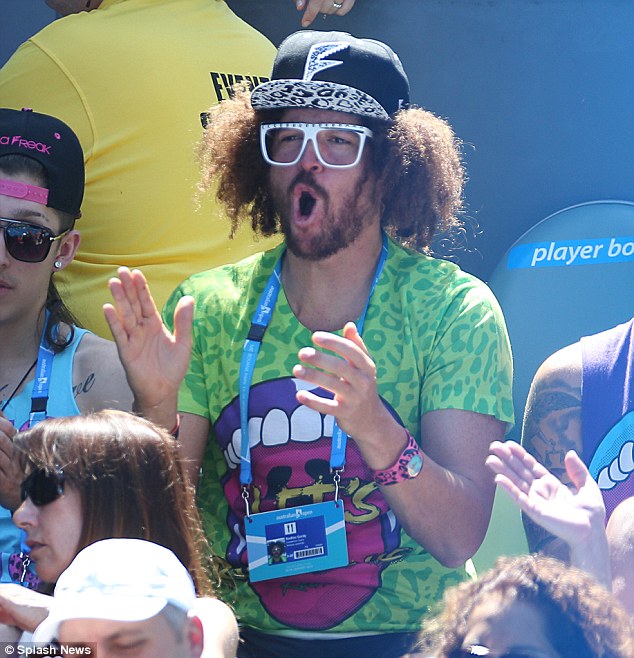Front row and centre court: LMFAO
