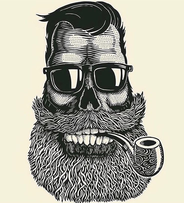 Чувак с бородой и очками: Чувак с бородой и очками