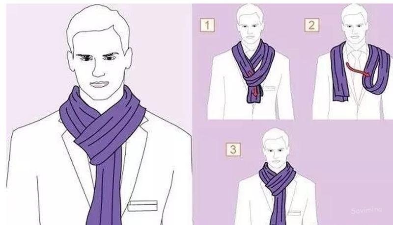 Как шарф завязать на пальто мужчине: Стильные способы завязывания шарфа для мужчин