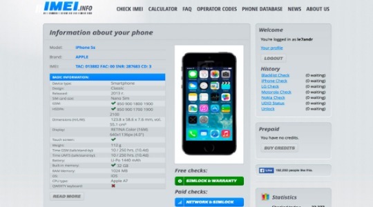 Проверить гарантию на айфон по имей: Проверка права на сервисное обслуживание и поддержку — служба поддержки Apple