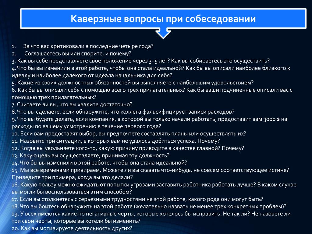 Какие вопросы задать на собеседовании кандидату: 16 Главных Вопросов на Интервью с Кандидатом