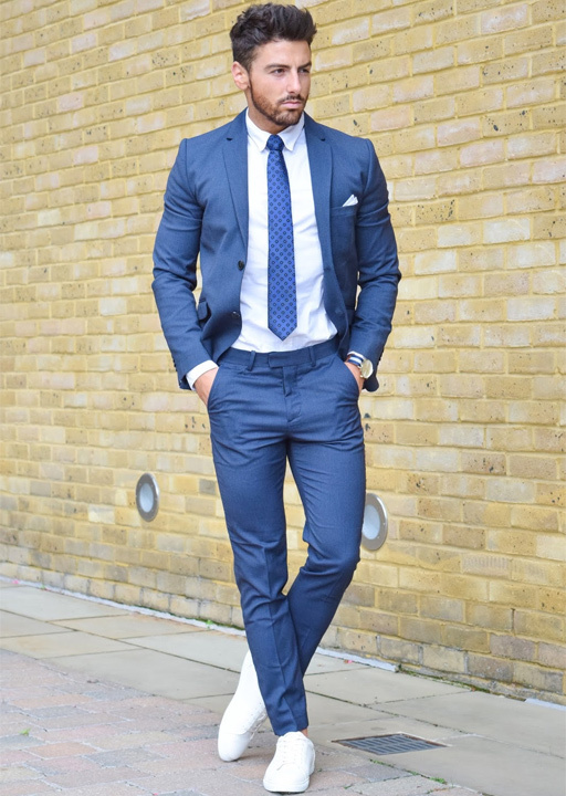 Blue Suit Blue Tie Combination - Bewakoof Blog