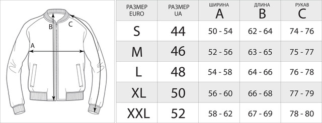 Размеры кофт мужских: Мужские размеры кофт и свитеров, таблица соответствия.