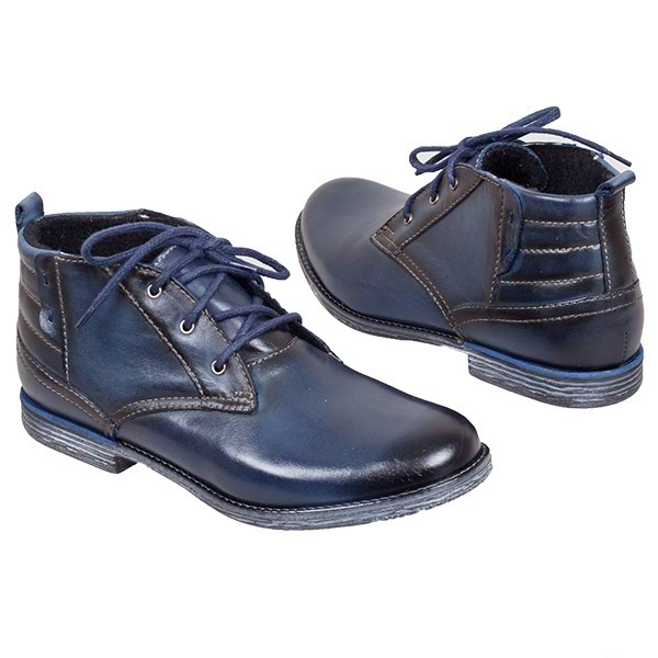 Мужские ботинки синего цвета: Синие мужские ботинки — купить в интернет-магазине Ламода
