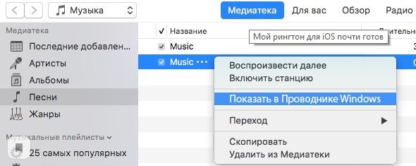 Как установить рингтон на Айфон через айтюнс с компьютера