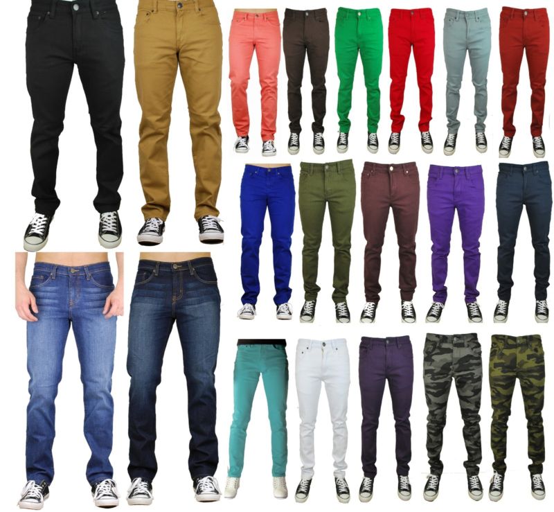 Как выбрать мужские джинсы по цвету