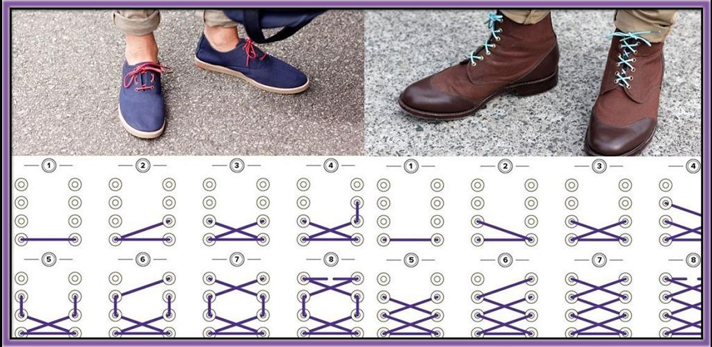 Как завязать шнурки на женских ботинках красиво: как красиво и модно завязывать шнурки