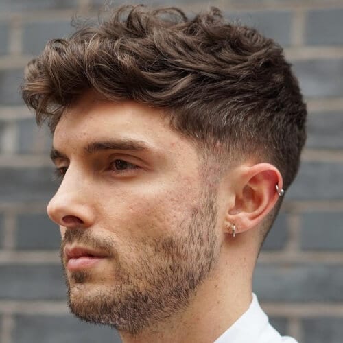 Hairstyles for Men with Thick Curly Hair
