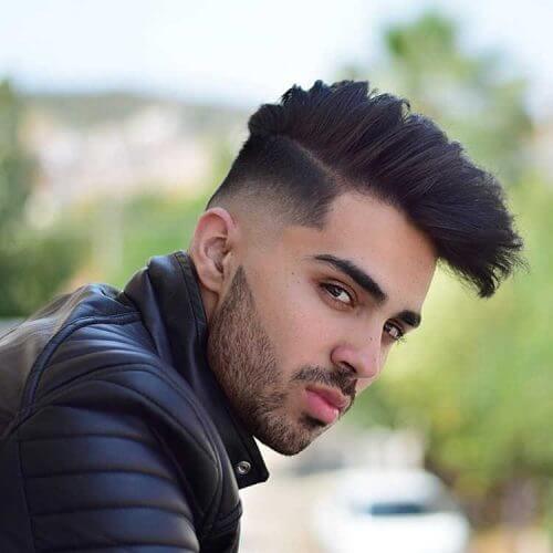 Quiff Hairstyle for Thick Hair