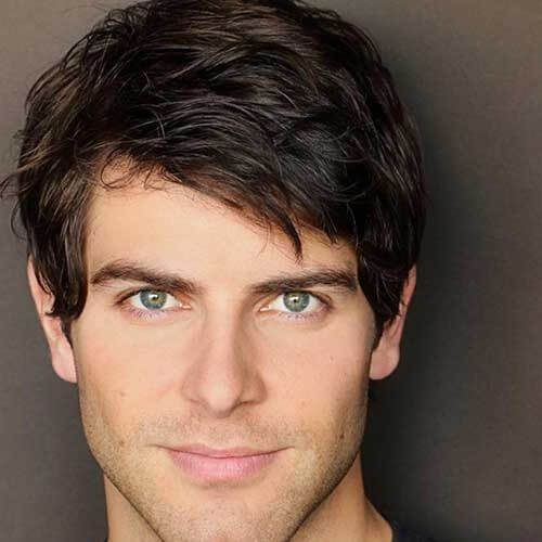 Side Bangs Hairstyle for Men