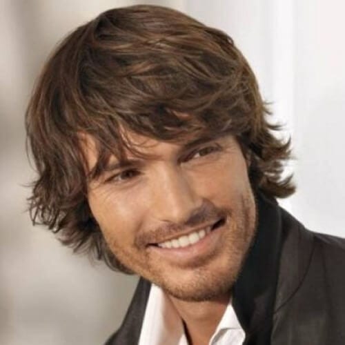 Classy Shaggy Hairstyles for Men