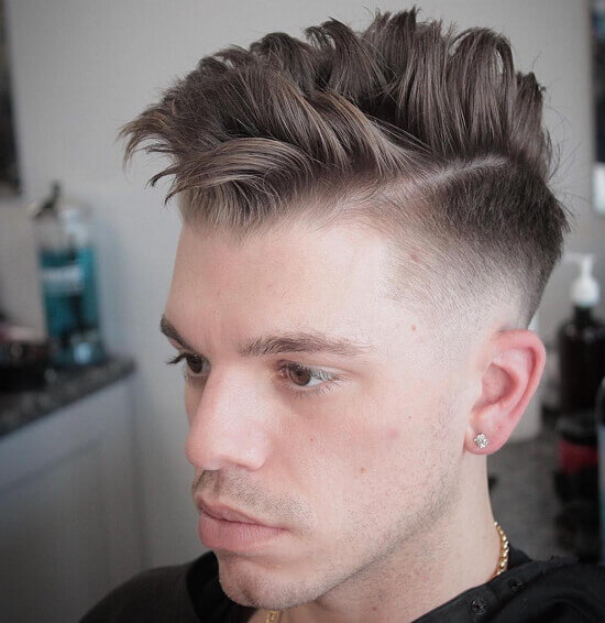 Причёска ёжик мужская фото