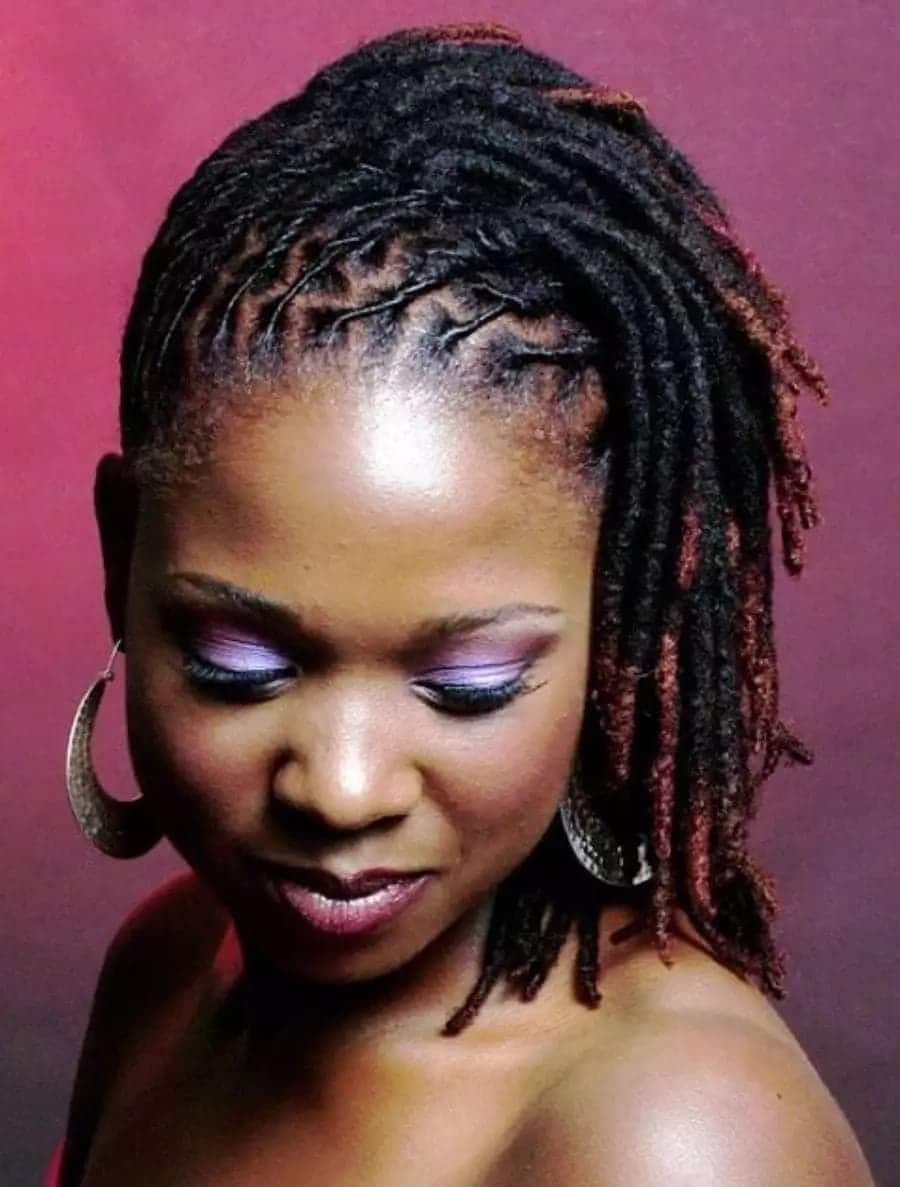 Best dreadlocks hairstyles for medium length