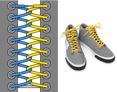 Шнуровка кроссовки: Как красиво зашнуровать кроссовки: 25 схем шнуровок для всех случаев жизни
