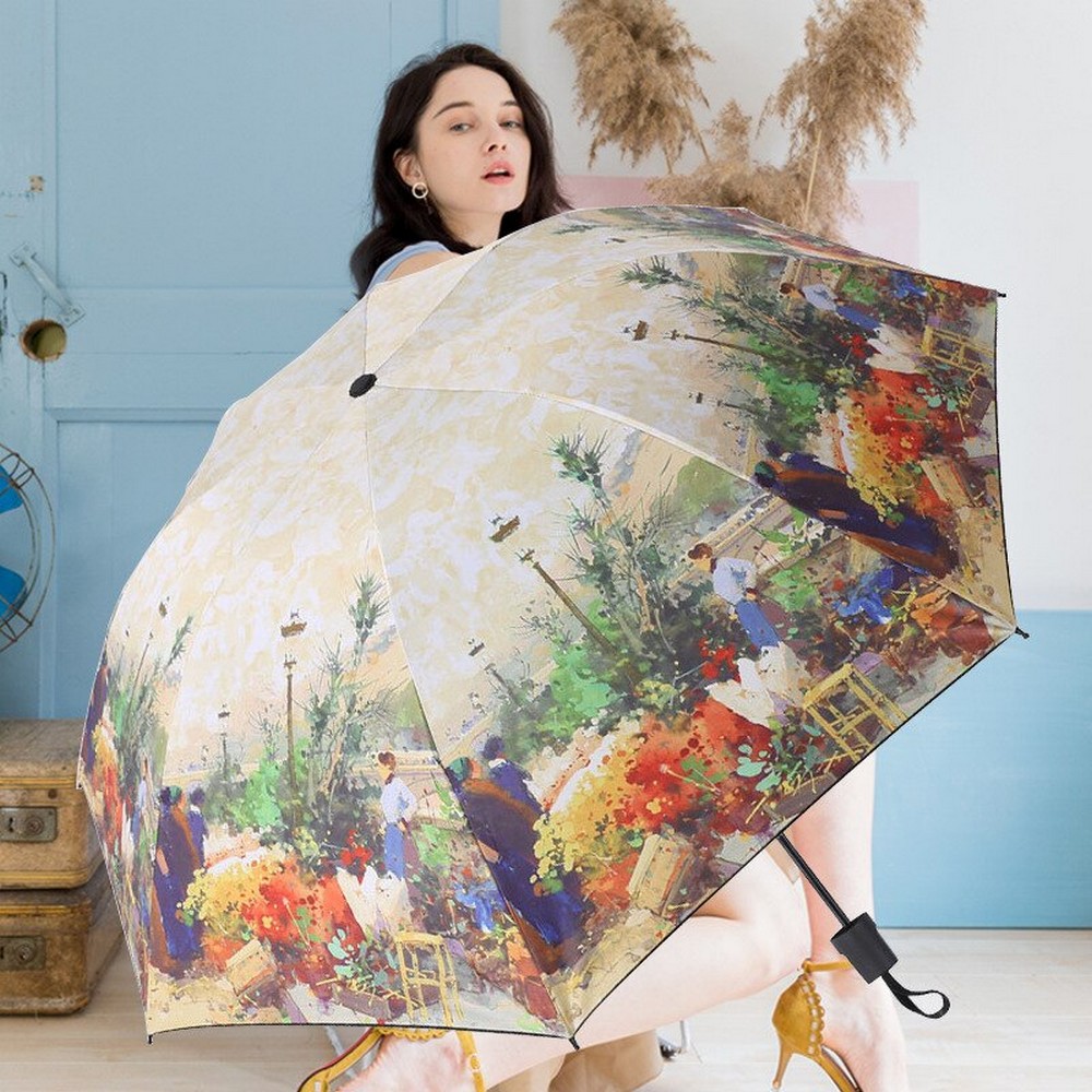 Как выбрать зонтик складной прочный для женщин