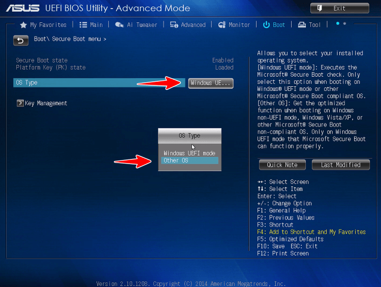 Secure Boot в UEFI BIOS