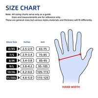 Размер перчатки 6: как определить, мужские и женские параметры