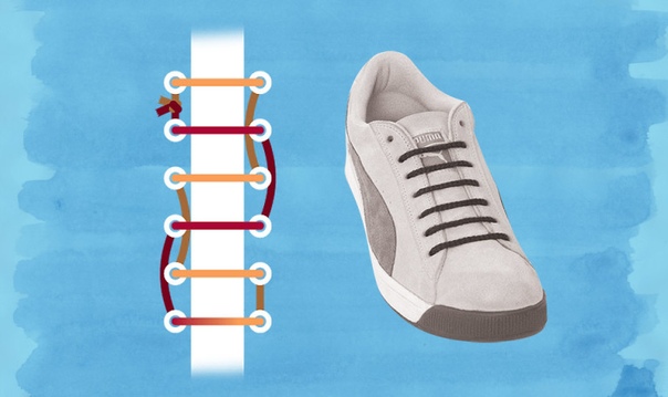 Как завязать шнурки на кроссовках без бантика: Как завязать шнурки на кроссовках без бантика ?