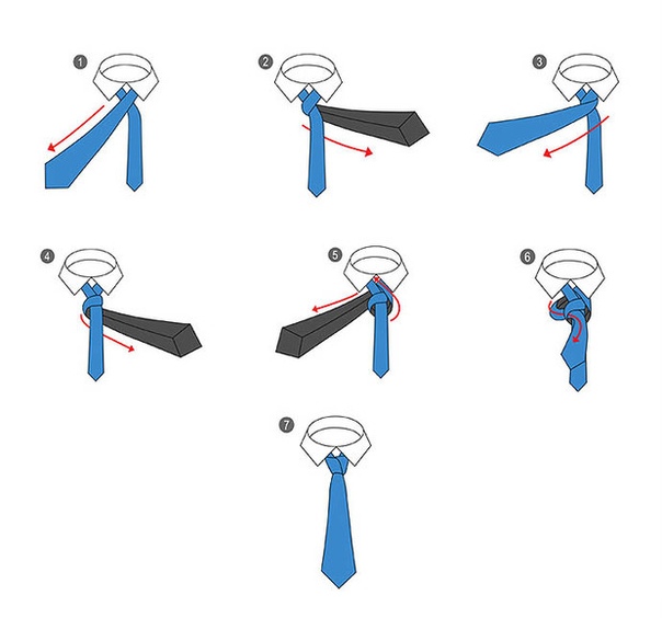 Как завязать галстук пошагово фото классический: Страница не найдена – Сайт для мужчин STYLE4MAN.COM