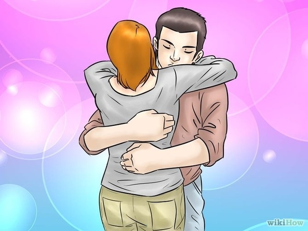 Как правильно обнять девушку: Как обнять девушку ниже вас ростом: 11 шагов