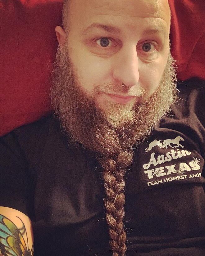Full Stumble Braid Beard