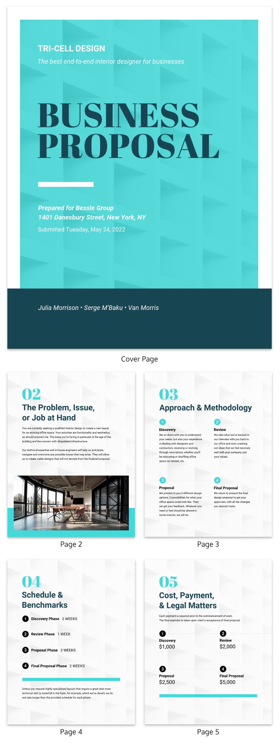 Sample Business Proposal Template