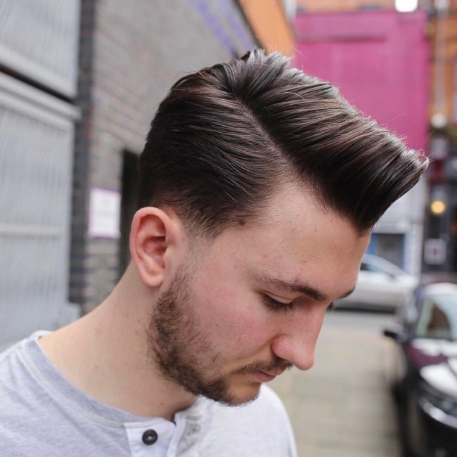 Combover with Taper Hairstyles for Boys