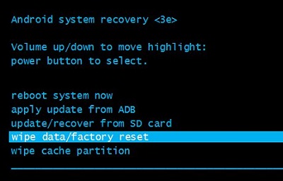Fastboot Recovery Mode