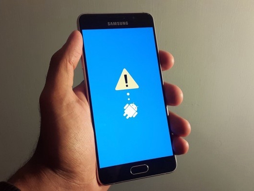 Samsung Recovery Mode Screen 2