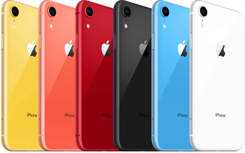 Colorful iPhones Xr