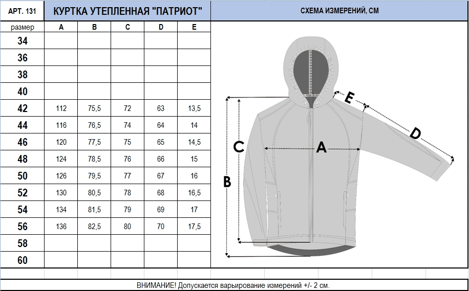 Как узнать свой размер куртки мужской: Размеры мужских курток: таблица