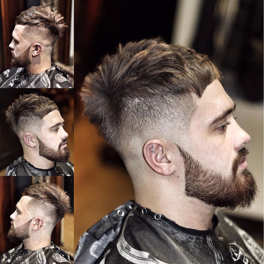 ryancullenhair_and crop haircut with spiky textures