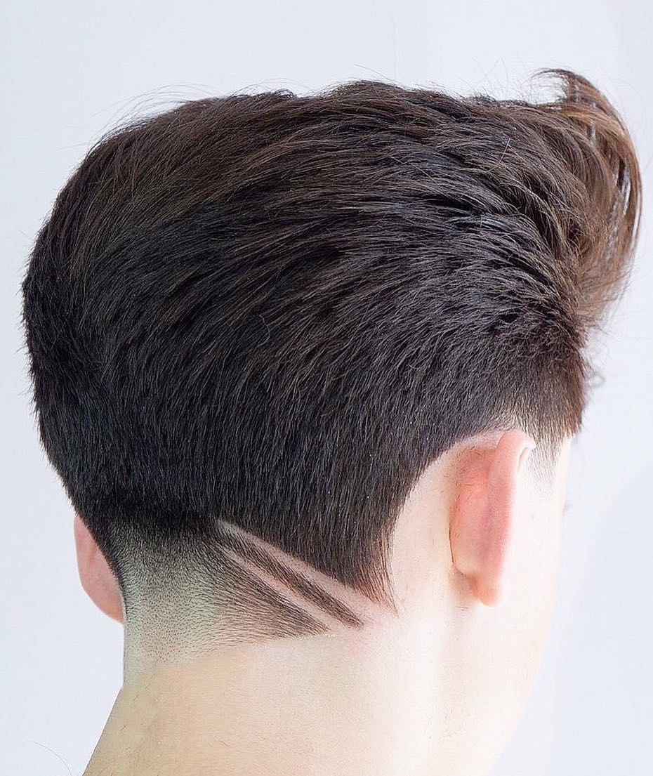 Мужская стрижка полубокс без челки: особенности причесок для мужчин, стрижка коротких волос машинкой со всех сторон, схемы выполнения с челкой и без