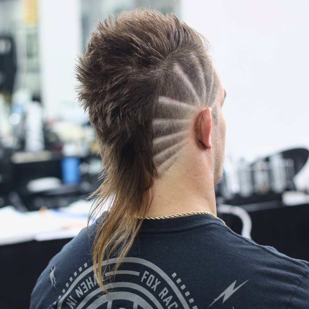 mohawk mullet haircut