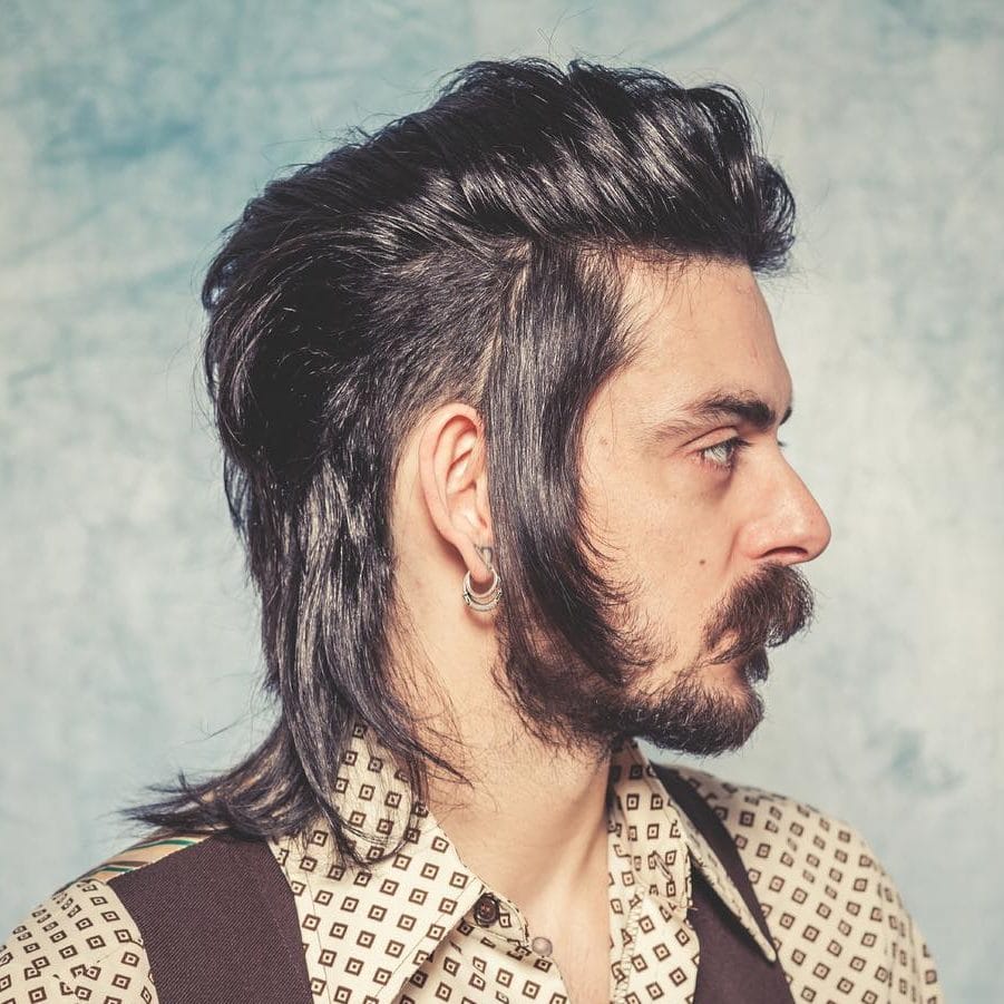 1970s mullet haircut