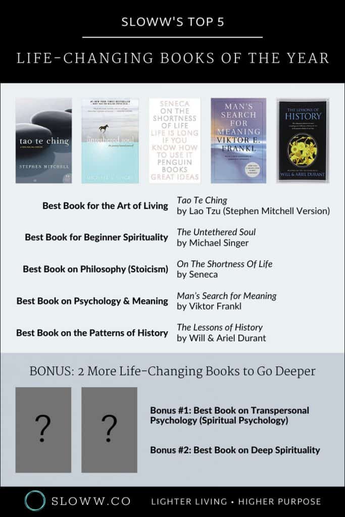 Sloww Top Books 2019 Infographic